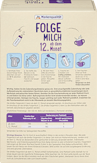Folgemilch 3 ab dem 12.Monat dmBio