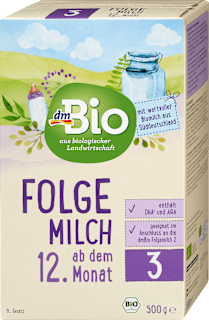 Folgemilch 3 ab dem 12.Monat dmBio