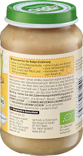 Frucht & Getreide Apfel-Birne mit Dreikorn ab dem 8. Monat dmBio