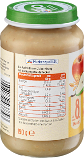 Frucht & Getreide Apfel-Birne mit Dreikorn ab dem 8. Monat dmBio