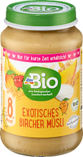 Frucht & Getreide exotisches Bircher Müsli, ab dem 8.Monat dmBio