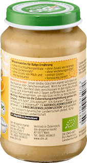 Frucht & Getreide Früchte-Allerlei mit Vollkorn ab dem 6. Monat dmBio