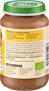 Frucht & Getreide Pflaume-Apfel-Birnen Müsli ab dem 8. Monat dmBio