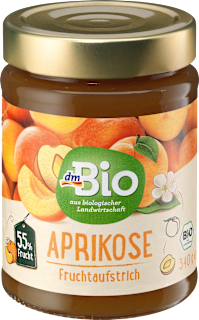Fruchtaufstrich, Aprikose 55% Frucht dmBio