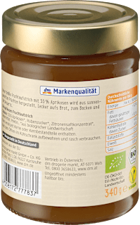 Fruchtaufstrich, Aprikose 55% Frucht dmBio