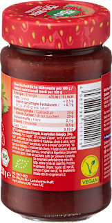 Fruchtaufstrich, Erdbeere 75% Frucht dmBio