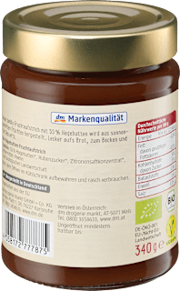 Fruchtaufstrich, Hagebutte 55% Frucht dmBio