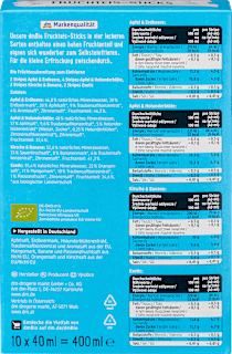 Fruchteis-Sticks dmBio