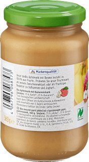 Fruchtmark Apfel mit Banane dmBio