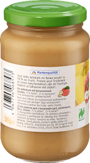 Fruchtmark Apfel mit Banane dmBio