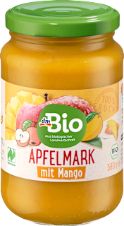 Fruchtmark Apfel mit Mango dmBio