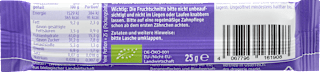 Fruchtriegel Banane-Blaubeere ab 1 Jahr dmBio