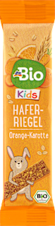 Fruchtriegel Hafer Orange-Karotte, ab 3 Jahren dmBio