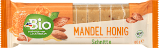 Fruchtriegel, Mandel Honig  dmBio