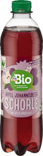 Fruchtschorle, Apfel & Johannisbeere dmBio
