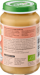 Früchte Apfel mit Banane ab dem 5. Monat dmBio