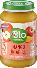 Früchte Mango in Apfel, ab dem 5. Monat dmBio