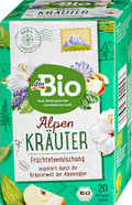 Früchtetee Alpenkräuter (20 Beutel) dmBio