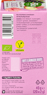 Früchtetee Französischer Cassis (20 Beutel) dmBio