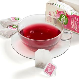Früchtetee, Hagebutte Hibiskus (20 Beutel) dmBio