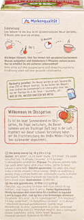 Früchtetee Milde Früchte mit Apfel, Hagebutte & süße Brombeerblätter (20 Beutel) dmBio