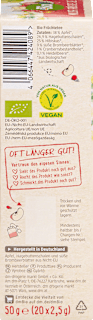 Früchtetee Milde Früchte mit Apfel, Hagebutte & süße Brombeerblätter (20 Beutel) dmBio