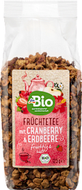 Früchtetee-Mischung Cranberry & Erdbeere, lose dmBio
