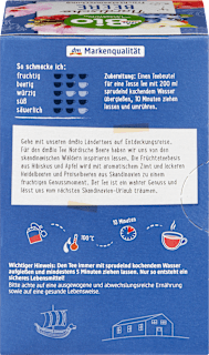 Früchtetee, Nordische Beere mit Heidelbeere & Preiselbeere (20 Beutel) dmBio