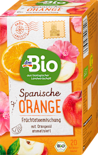 Früchtetee Spanische Orange (20 Beutel) dmBio