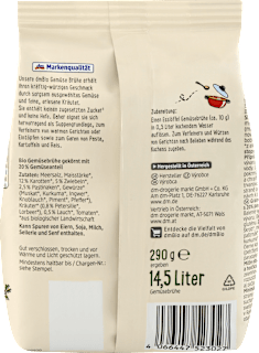 Gemüsebrühe Nachfüllbeutel dmBio