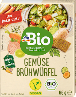 Gemüsebrühwürfel dmBio