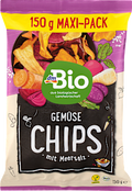 Gemüsechips mit Meersalz dmBio