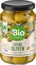 Grüne Oliven ohne Stein dmBio
