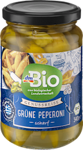 Grüne Peperoni, scharf dmBio