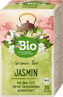 Grüner Tee Jasmin (20 Beutel) dmBio