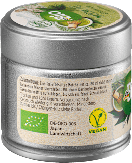 Grüner Tee Matcha, gemahlen dmBio
