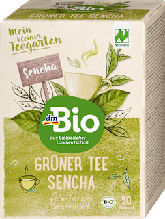 Grüner Tee Sencha (50 Beutel) dmBio
