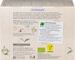 Grüner Tee Sencha (50 Beutel) dmBio