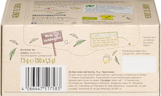 Grüner Tee Sencha (50 Beutel) dmBio