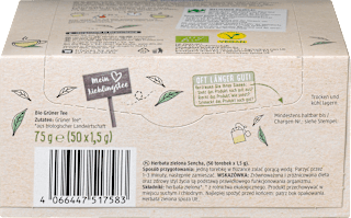 Grüner Tee Sencha (50 Beutel) dmBio