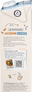 Haferdrink, glutenfrei dmBio