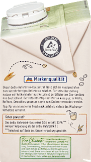 Haferdrink-Konzentrat Pro Climate,  0,5l ergibt 1,5l dmBio