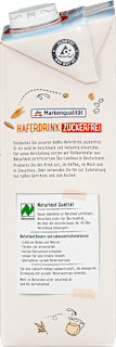 Haferdrink Zuckerfrei dmBio