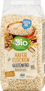 Haferflocken, Feinblatt, glutenfrei dmBio