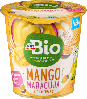 Joghurtalternative Mango Maracuja Hafer dmBio