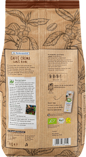 Kaffee, Caffè Crema, ganze Bohne dmBio