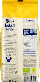 Kakaopulver, Trink-Schokolade dmBio