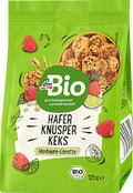 Kekse, Hafer Knusper Keks, Himbeere-Limette dmBio