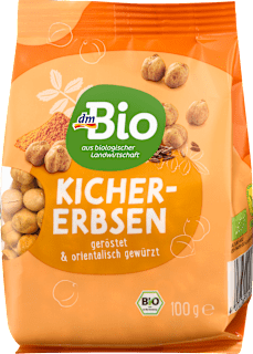Kichererbsen mit Hummusgeschmack dmBio