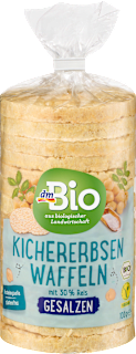 Kichererbsenwaffeln, gesalzen dmBio